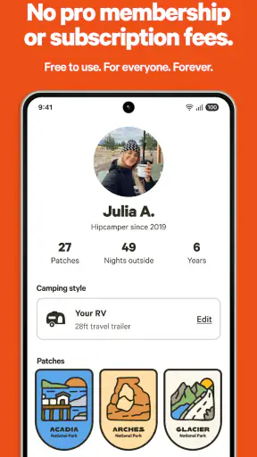 Hipcamp: Camping, RVs & Cabins screenshot