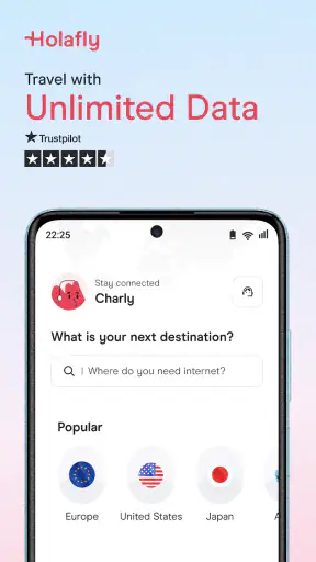 Holafly eSIM: Unlimited Data screenshot