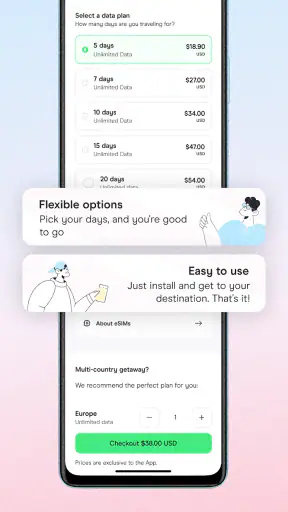 Holafly eSIM: Unlimited Data screenshot