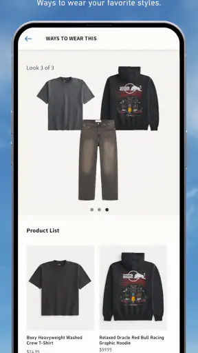 Hollister Co. screenshot