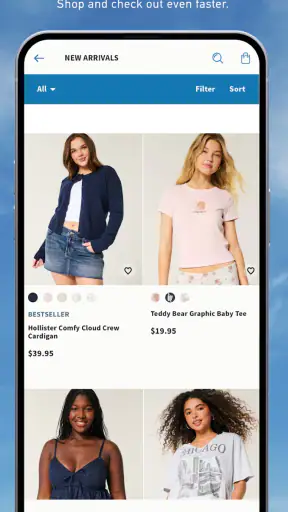 Hollister Co. screenshot