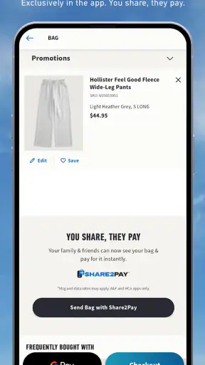 Hollister Co. screenshot