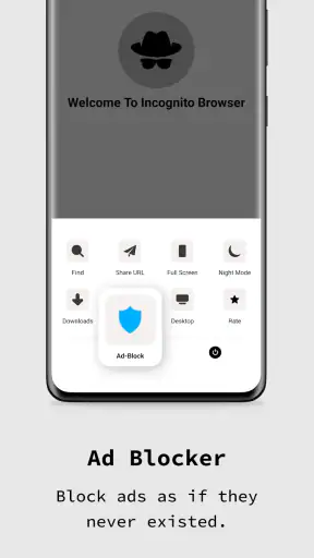 Incognito Browser - Go Private screenshot