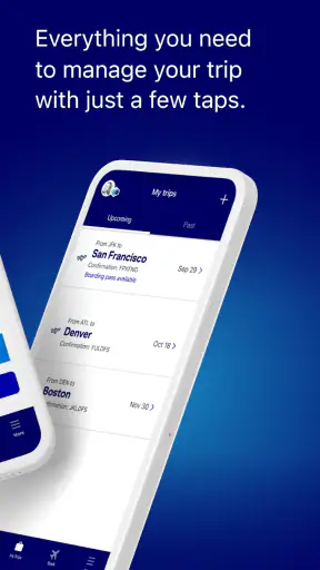 JetBlue screenshot