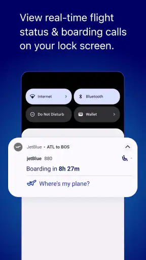 JetBlue screenshot