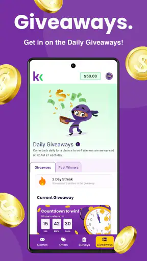 KashKick: Get paid to have fun screenshot