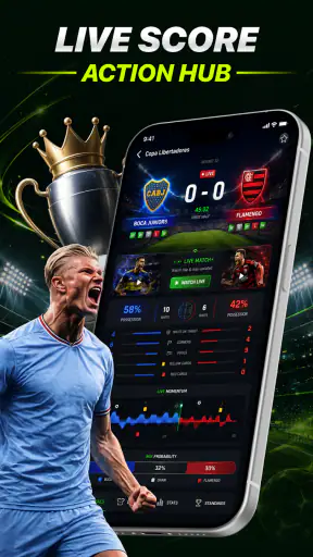 Football Live Scores: AI Stats screenshot