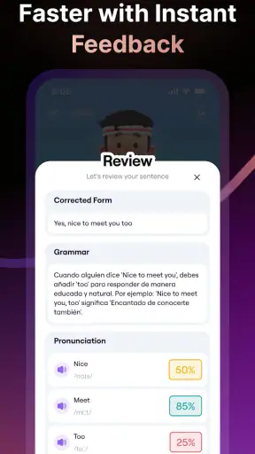 LunaSpeak: AI Speaking Coach screenshot