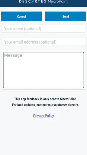 MacroPoint for Truckers screenshot