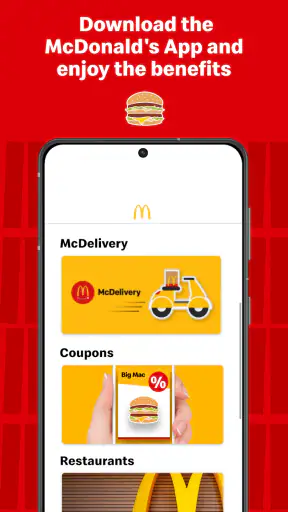 McDonald’s: Cupons e Delivery screenshot