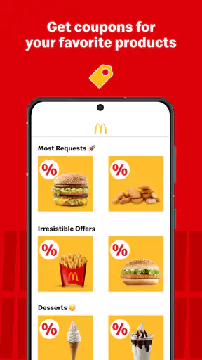 McDonald’s: Cupons e Delivery screenshot