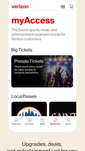My Verizon screenshot