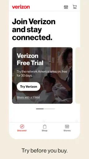 My Verizon screenshot