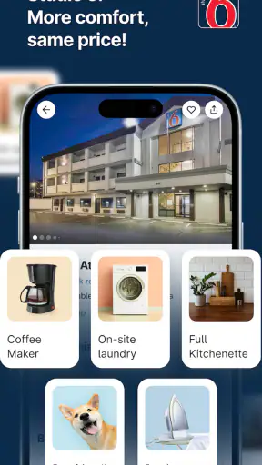 Motel 6: Book Hotels My6 Deals screenshot