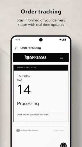 Nespresso Store screenshot