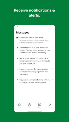 NetBenefits - Fidelity at Work screenshot