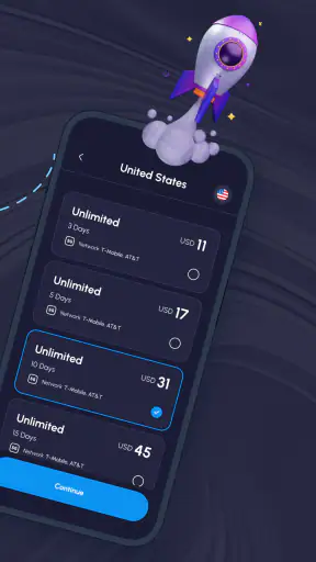 Nomad eSIM: Prepaid Data Plan screenshot