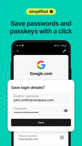 NordPass Password Manager screenshot