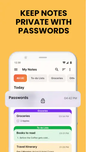 Notes, Notepad, To Do Launcher screenshot