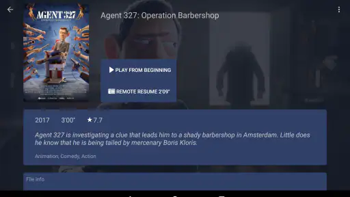NOVA Video Player screenshot