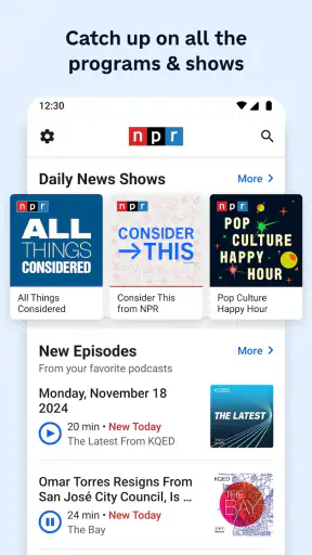 NPR: National & Local News screenshot