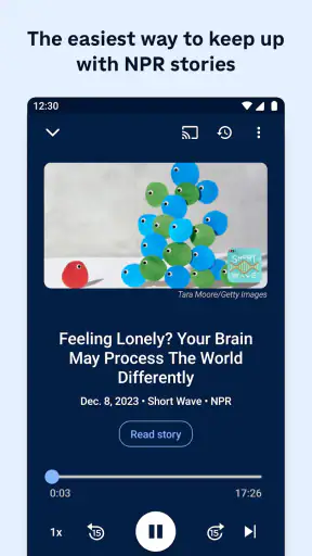 NPR: National & Local News screenshot