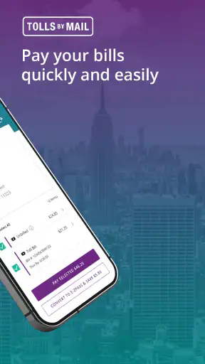 Official E-ZPass NY screenshot