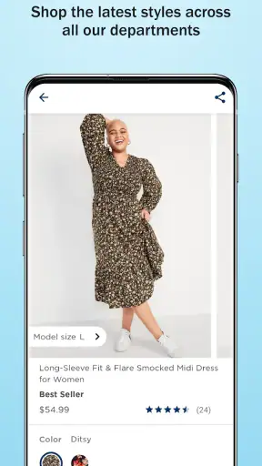 Old Navy: Fashion at a Value! screenshot