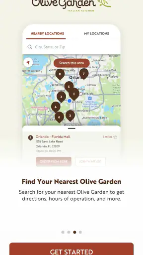 Olive Garden Italian Kitchen screenshot