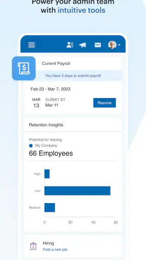 Paychex Flex screenshot
