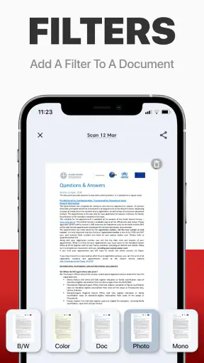 PDF scanner - Scan Documents screenshot
