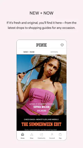 PINK—Clothing, Beauty & More screenshot