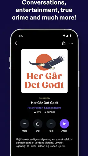 Podimo - Podcasts & Audiobooks screenshot
