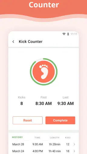 Pregnancy App screenshot