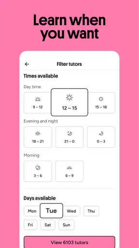 Preply: Language lessons screenshot