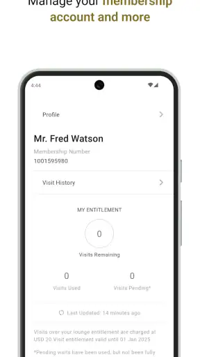 Priority Pass™ screenshot