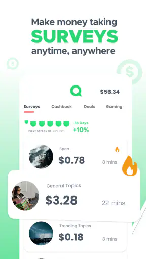 Qmee: Paid Survey Cash Rewards screenshot