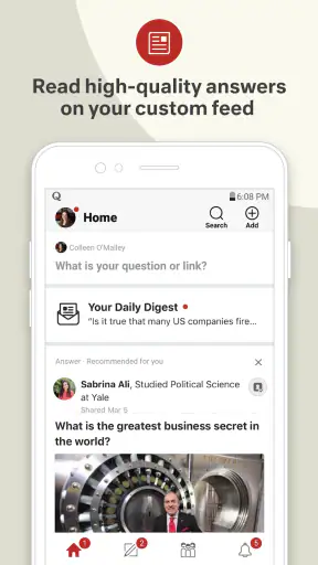 Quora: the knowledge platform screenshot