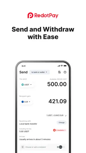 RedotPay: Crypto Card & Pay screenshot