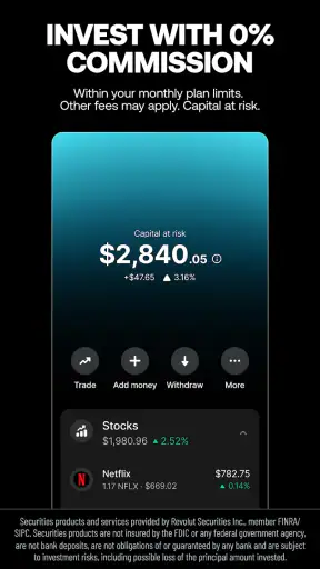 Revolut: Spend, Save, Trade screenshot
