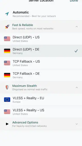 RostamVPN: Fast & Secure VPN screenshot