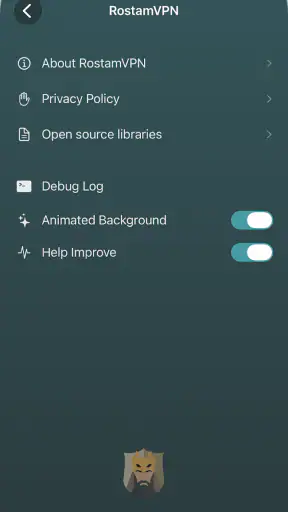 RostamVPN: Fast & Secure VPN screenshot