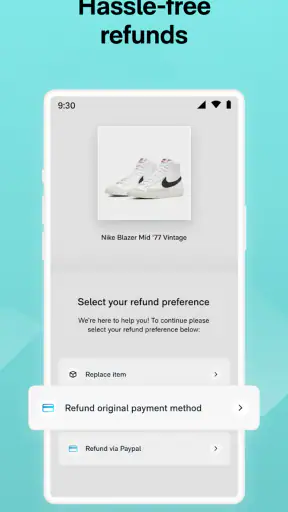 Route: Package Tracker screenshot
