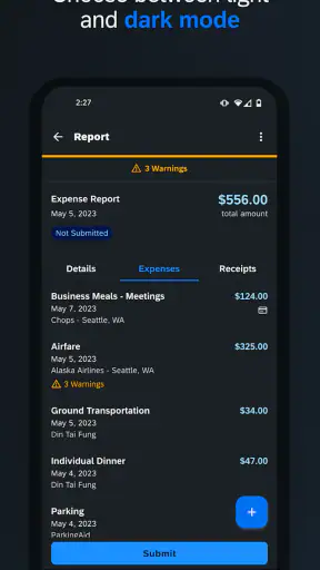SAP Concur screenshot