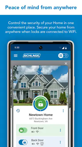 Schlage Home screenshot