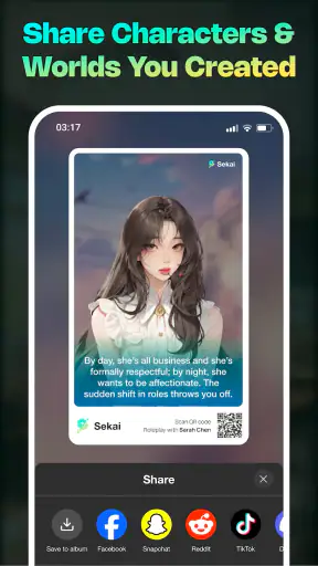 Sekai: Create · Remix · Play screenshot