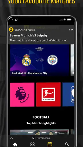 Setanta Sports: Sports TV App screenshot