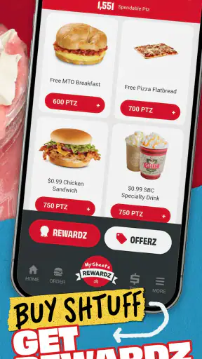 Sheetz Food Delivery & Rewards screenshot