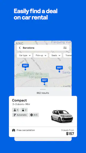Skyscanner Flights Hotels Cars screenshot