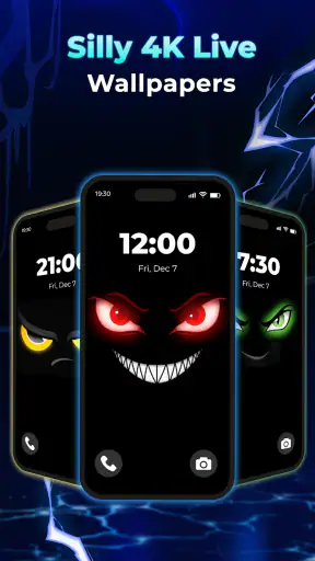 Smiley Fun Live Wallpaper screenshot